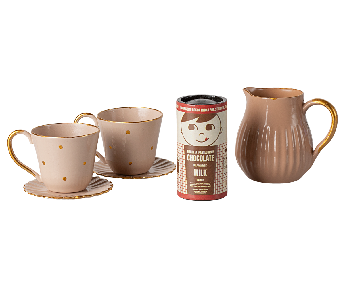 Maileg Heiße Schokolade Set CHOCOLAT CHAUD Puppenküchen-Zubehör Gr. mini