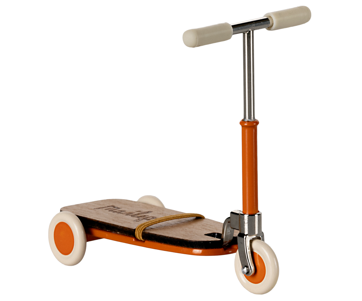 Maileg Roller für Maus orange KICKBOARD ca. 8 cm Zubehör für Mausfamilie