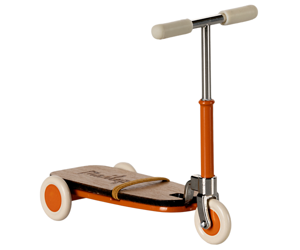 Maileg Roller für Maus orange KICKBOARD ca. 8 cm Zubehör für Mausfamilie