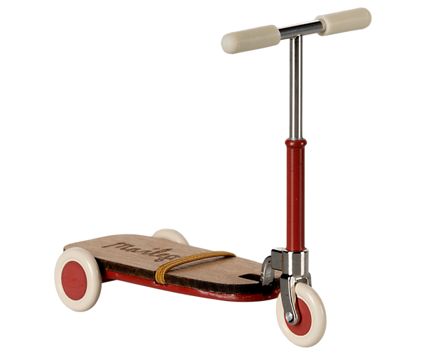 Maileg Roller für Maus rot KICKBOARD ca. 8 cm Zubehör für Mausfamilie bei www.luiseundfritz.de