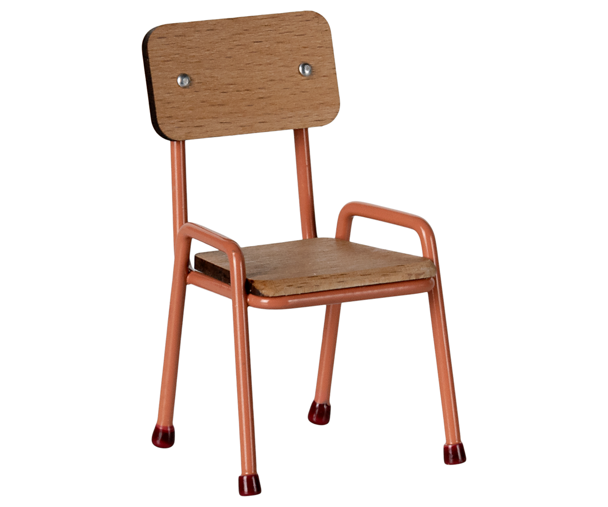 Maileg Stuhl für Maus koralle RETRO CHAIR coral Puppenhausmöbel